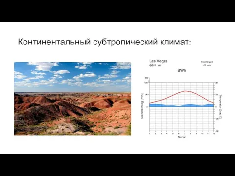 Континентальный субтропический климат: