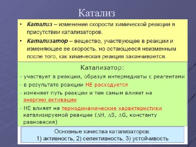 Катализ