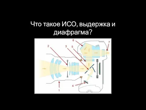 Что такое ИСО, выдержка и диафрагма?