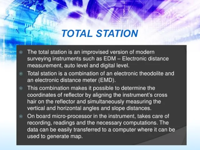 TOTAL STATION