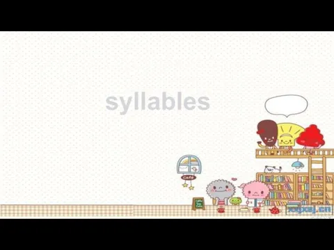 syllables