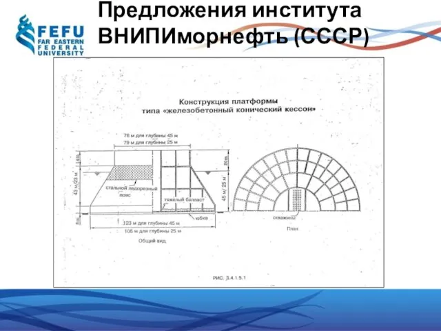 Предложения института ВНИПИморнефть (СССР)