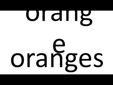 orange oranges