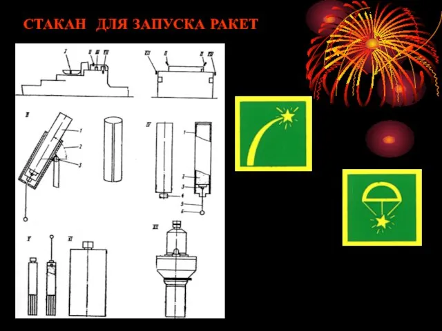 СТАКАН ДЛЯ ЗАПУСКА РАКЕТ