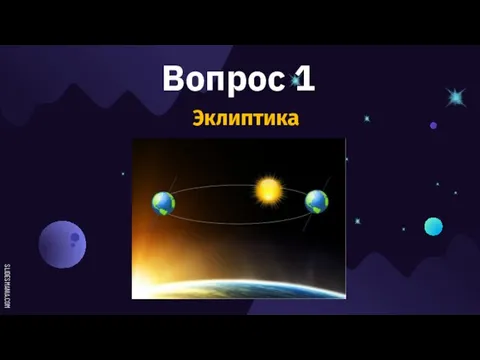 Вопрос 1 Эклиптика