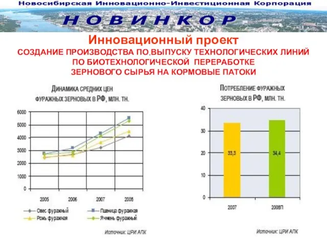 Инновационный проект СОЗДАНИЕ ПРОИЗВОДСТВА ПО ВЫПУСКУ ТЕХНОЛОГИЧЕСКИХ ЛИНИЙ ПО БИОТЕХНОЛОГИЧЕСКОЙ ПЕРЕРАБОТКЕ