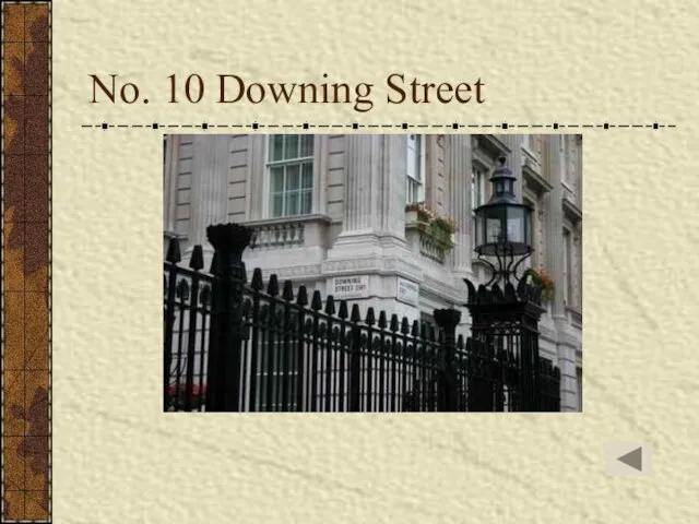 No. 10 Downing Street