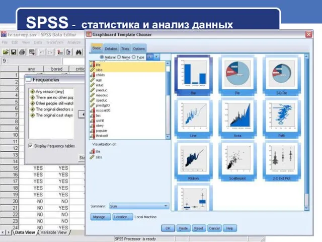 SPSS - статистика и анализ данных