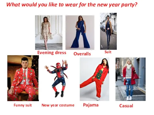 Pajama Overalls New year costume Funny suit Suit Evening dress What