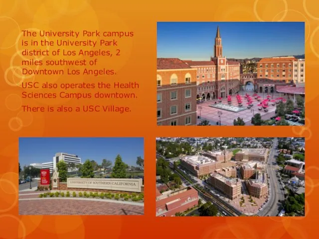 The University Park campus is in the University Park district of