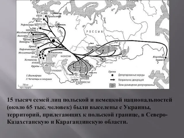 15 тысяч семей лиц польской и немецкой национальностей (около 65 тыс.