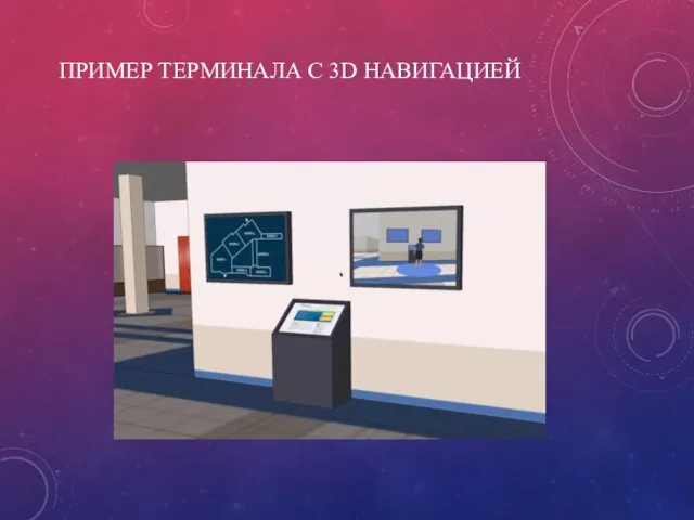 ПРИМЕР ТЕРМИНАЛА С 3D НАВИГАЦИЕЙ