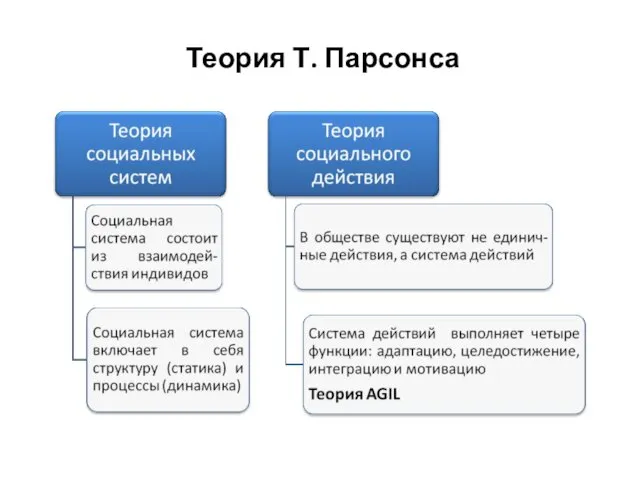 Теория Т. Парсонса