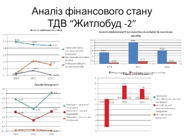 Аналіз фінансового стану ТДВ “Житлобуд -2”