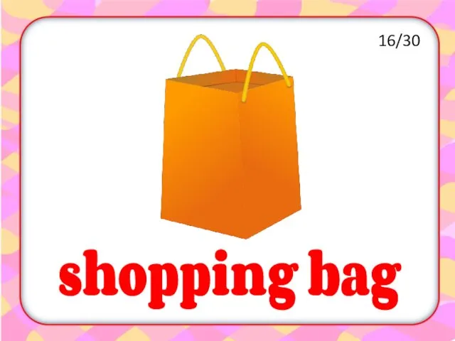 shopping bag 16/30