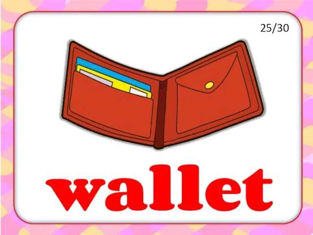 wallet 25/30