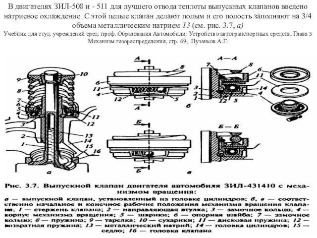 В двигателях ЗИЛ-508 и - 511 для лучшего отвода теплоты выпускных