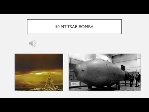 50 MT TSAR BOMBA