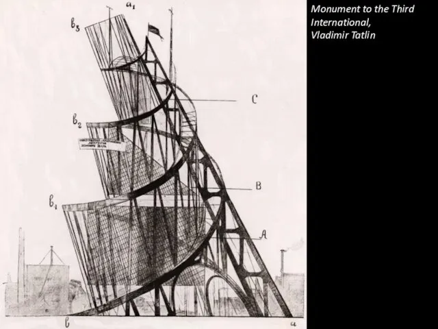 Monument to the Third International, Vladimir Tatlin