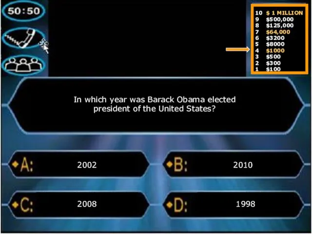 In which year was Barack Obama elected president of the United