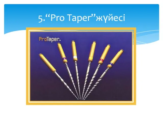 5.“Pro Taper”жүйесі