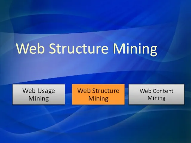 Web Structure Mining