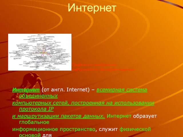 Интернет Интернет (от англ. Internet) – всемирная система объединенных компьютерных сетей,