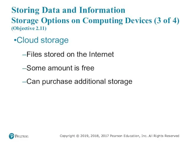 Storing Data and Information Storage Options on Computing Devices (3 of