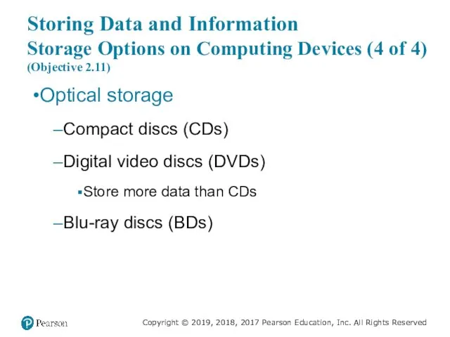 Storing Data and Information Storage Options on Computing Devices (4 of