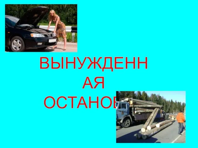 ВЫНУЖДЕННАЯ ОСТАНОВКА