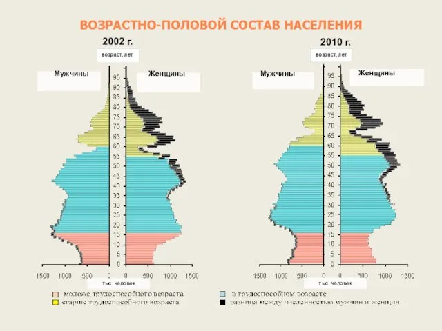 ВОЗРАСТНО-ПОЛОВОЙ СОСТАВ НАСЕЛЕНИЯ