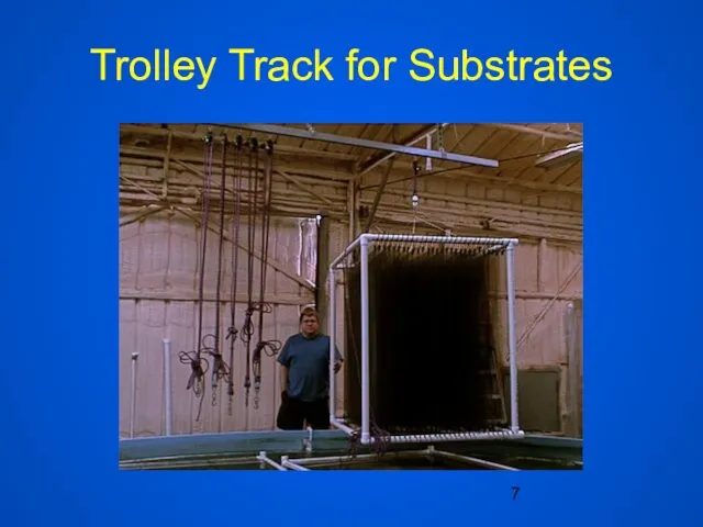 Trolley Track for Substrates