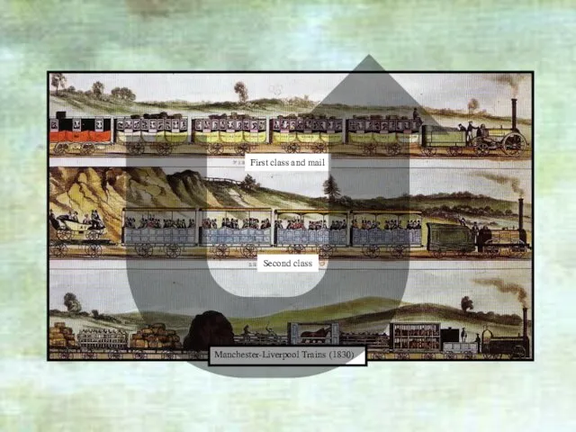 First class and mail Second class Manchester-Liverpool Trains (1830)