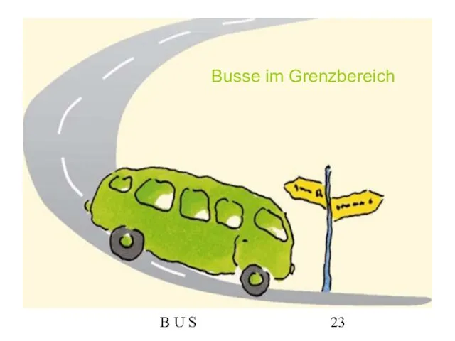 B U S Busse im Grenzbereich