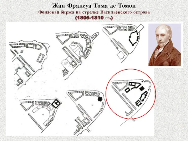 Жан Франсуа Тома де Томон Фондовая биржа на стрелке Васильевского острова (1805-1810 гг.)