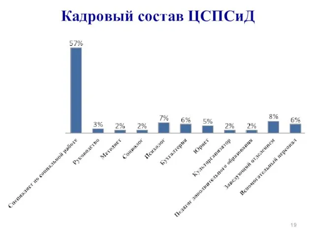 Кадровый состав ЦСПСиД