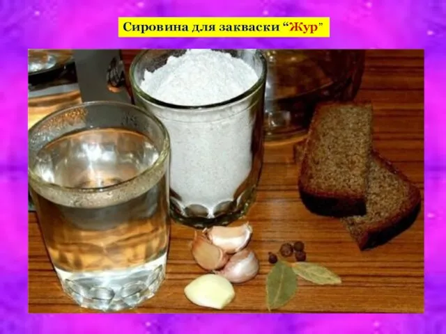 Сировина для закваски “Жур”