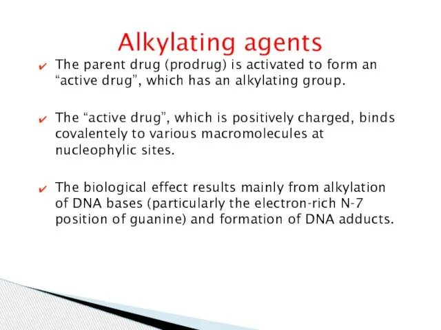 The parent drug (prodrug) is activated to form an “active drug”,