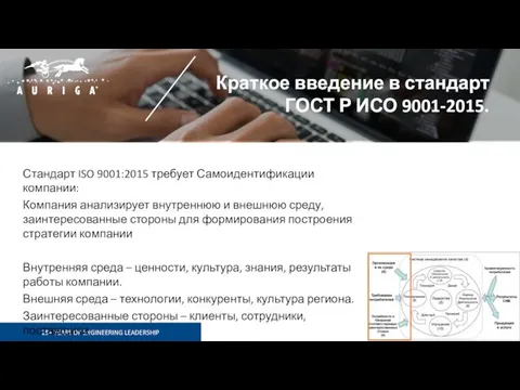 Краткое введение в стандарт ГОСТ Р ИСО 9001-2015. Стандарт ISO 9001:2015