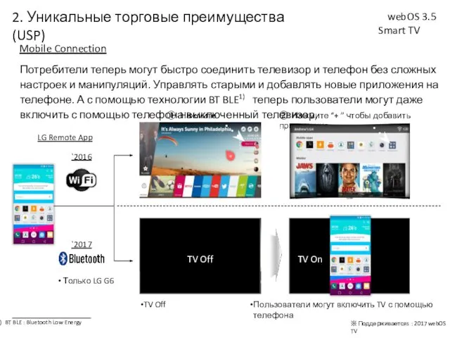 Mobile Connection ① Нажмите иконку ② Нажмите “+ ” чтобы добавить