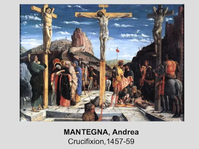 MANTEGNA, Andrea Crucifixion,1457-59