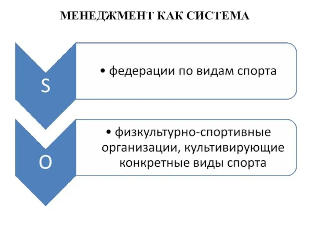 МЕНЕДЖМЕНТ КАК СИСТЕМА