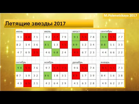 M.Polenetskaya 2017 Летящие звезды 2017