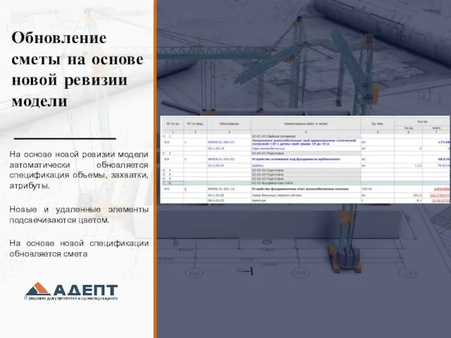 Цифровизация в управлении строительством с комплексом программ Адепт BIM на этапе