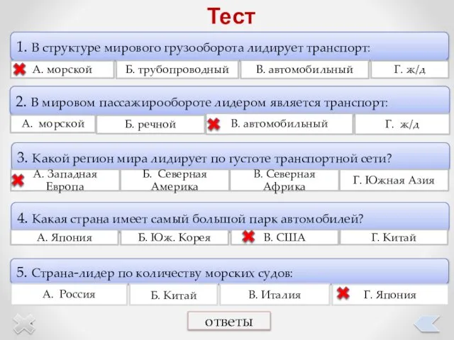 5. Страна-лидер по количеству морских судов: 4. Какая страна имеет самый