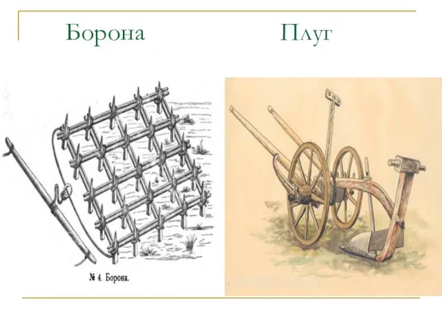 Борона Плуг