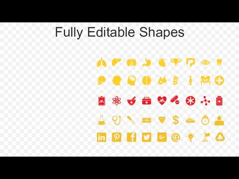 Fully Editable Shapes