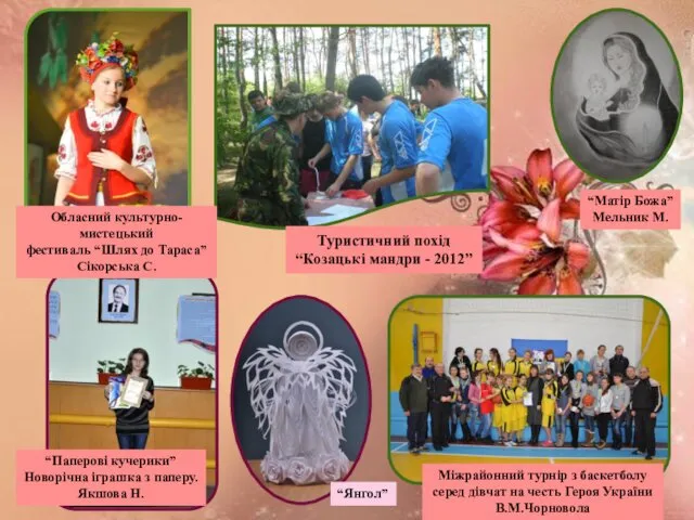 Туристичний похід “Козацькі мандри - 2012” “Паперові кучерики” Новорічна іграшка з