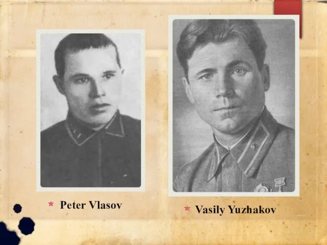 Peter Vlasov Vasily Yuzhakov