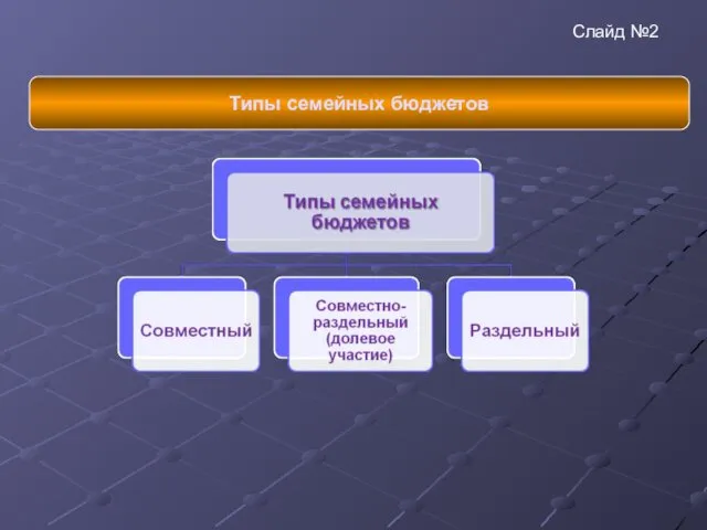 Типы семейных бюджетов Слайд №2